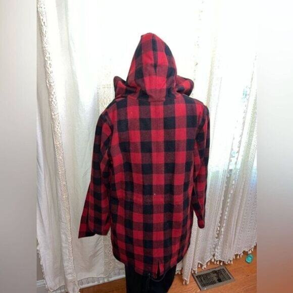 Vintage Levi's Shacket -‎ Oversized Plaid Jacket - Vintage Buffalo Check Jacket - Picture 5 of 6